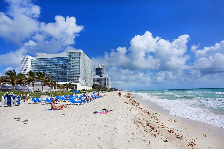 Deauville Beach Resort Miami Beach Buitenkant foto